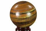 Polished Tiger's Eye Sphere #143260-1